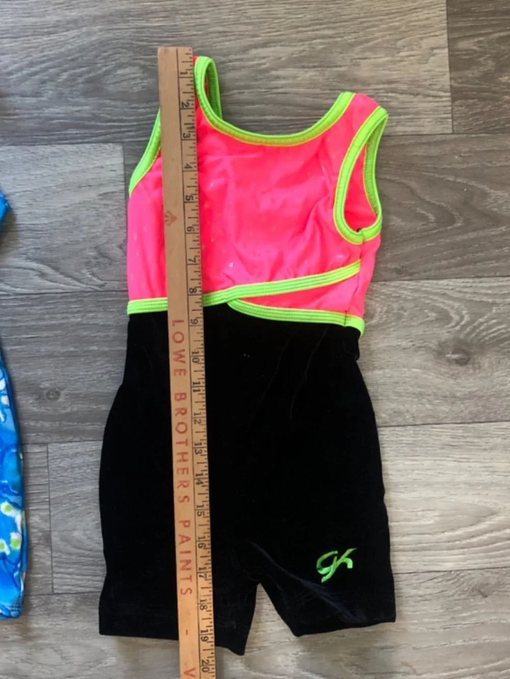 Girls Dance Leotard Short Style Fits Like 4/5 GK And Unmarked Brand Lot Of 2
